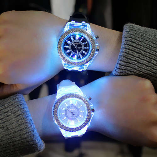 Other Watches Light Up LED Watch FLASHING Diamond watches for sale in